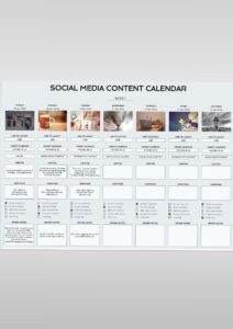 Master Social Media Content Plan 1636 | Digital Design & Creative Assets — 📅 📝 dream life manifestation