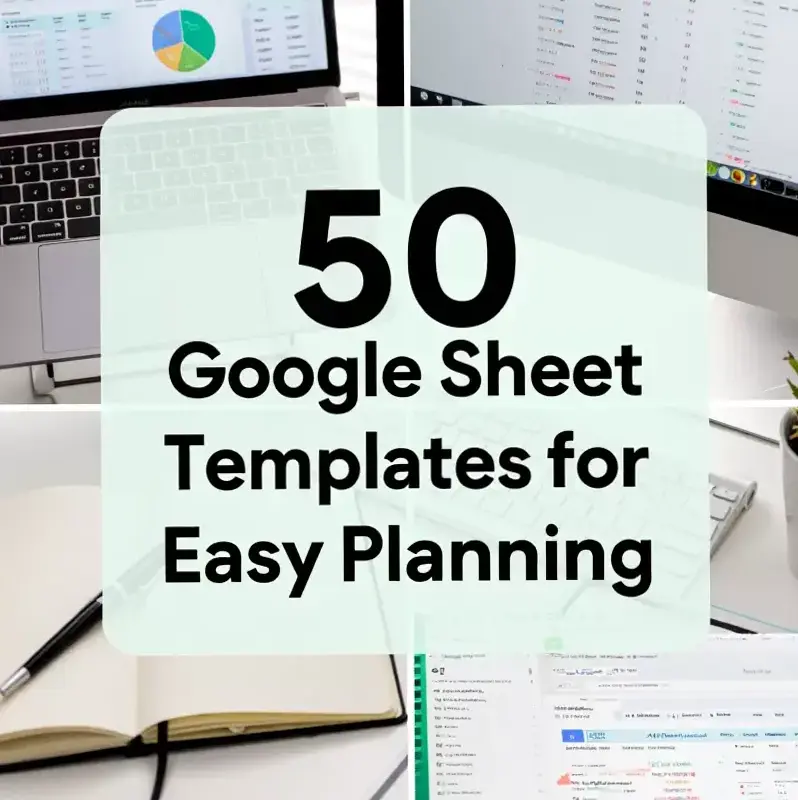 Maximize Efficiency with Google Sheet Templates for Planning — 🥂 🥂 dream life manifestation