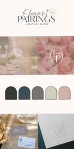 ✨ 🎀 Modern Feminine Wedding Planner Logo | 222 Design Co. | secret to staying productive