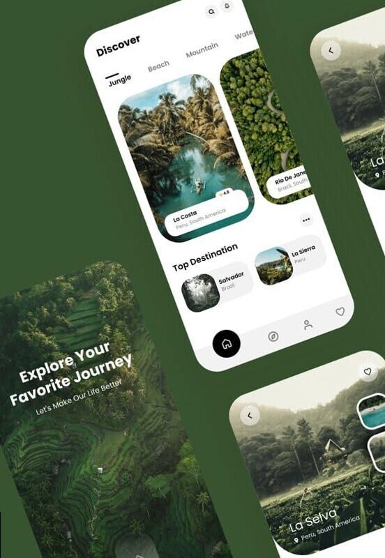 💌 👰 Modern Travel App Design for Digital Planners | secret to staying productive