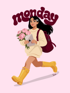 Monday Motivation: Digital Design Inspiration & Planner Assets — 💎 📍 secret to staying productive