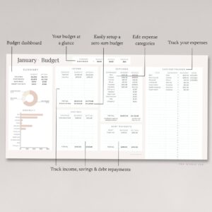 Monthly Budget Template for Google Sheets #budgetingworksheets — 🕯️ 🌿 game-changing digital system