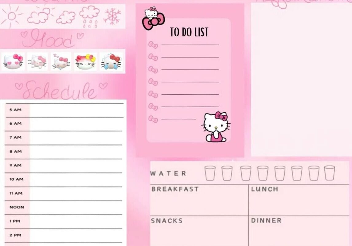 My Daily Routine ~ Planner | Digital Design & Creative Assets Secret to Staying Productive — 🌈 🖌️ dream life manifestation