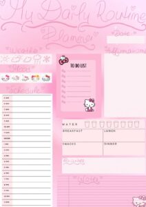 My Daily Routine ~ Planner | Digital Design & Creative Assets Secret to Staying Productive — 🌈 🖌️ dream life manifestation