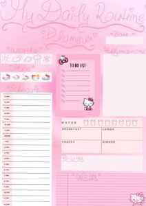 📅 📌 My Daily Routine ~ Planner | Digital Design & Creative Assets | secret to staying productive