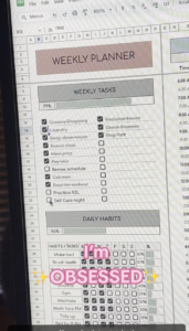 📊 📊 no-stress tracker: 2024 Weekly Planner Google Sheets — Daily Task Tracker