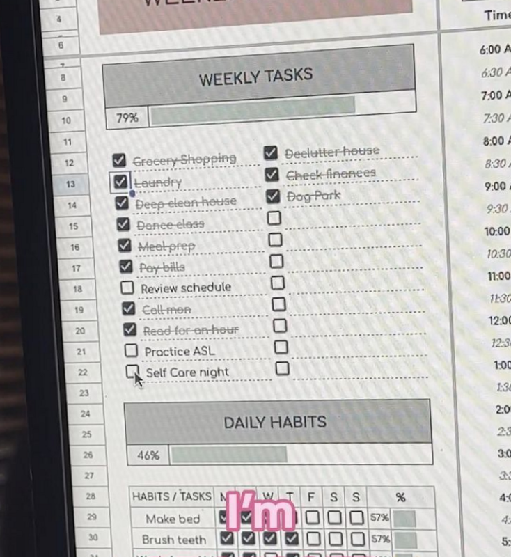 📊 📊 no-stress tracker: 2024 Weekly Planner Google Sheets — Daily Task Tracker