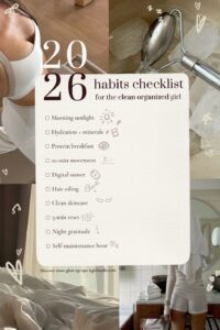 📅 📁 no-stress tracker: 2026 Glow-Up Habits Checklist for Health & Organization