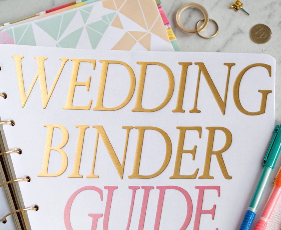 ✨ 🎀 no-stress tracker: DIY Wedding Binder Guide: Plan Your Perfect Day