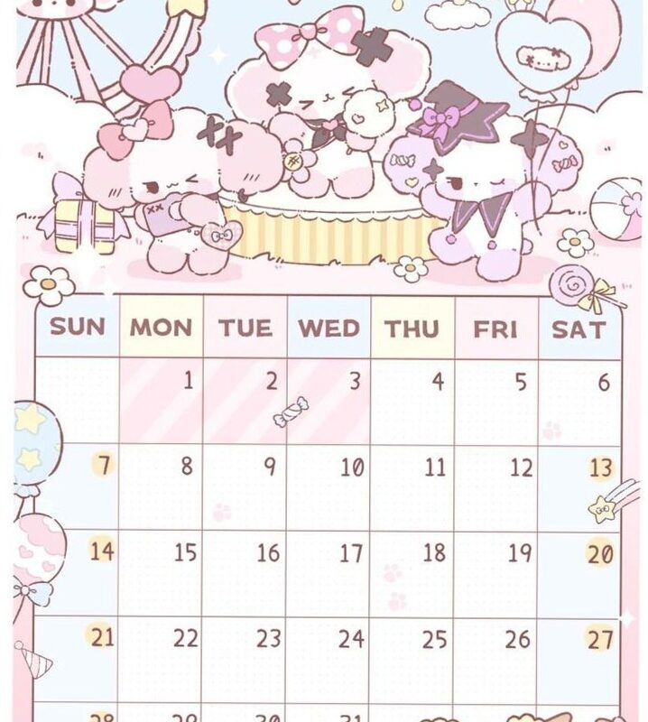 🎀 🌿 nonomochi planner2026julho digital wallpaper | secret to staying productive