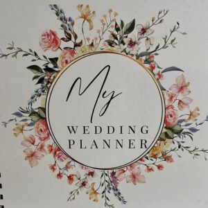 📁 📊 Nuevo Design | Floral Wedding Planner — NWOT | Cream/Pink | 11.8×9 | secret to staying productive