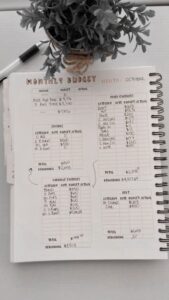 October Budget Planner | Digital Design Templates — 📅 📊 secret to staying productive