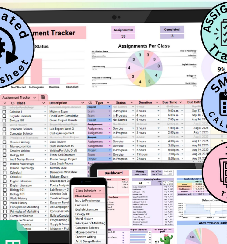 OneNote College Planner Template — Stay Organized & Boost Productivity — 🌸 💍 romanticize your routine