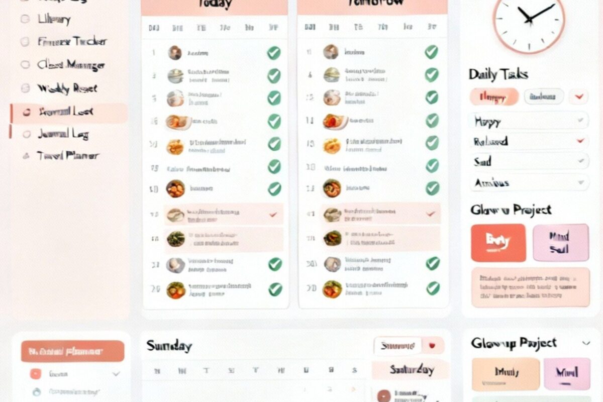 🎨 🎨 only tool for life admin: That Girl Life Planner | Notion Templates for Creative Souls