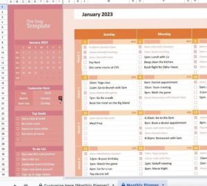Organize Your Month: Free Notion & Excel Planner Templates — 📍 🪄 game-changing digital system