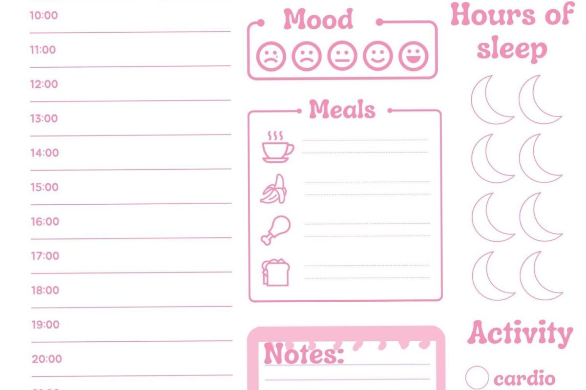 Pink Digital Planner for Teachers & Students | Printable Organiser | Creative Time Management Tool — 📅 📝 stay inspired all year long