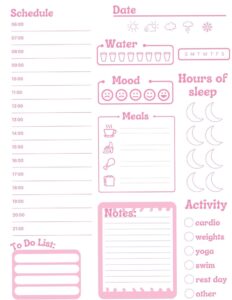 Pink Digital Planner for Teachers & Students | Printable Organiser | Creative Time Management Tool — 📅 📝 stay inspired all year long