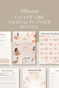 🌿 🕯️ Pink Monthly Clever Girl Planner – Pin & Save! | dream life manifestation