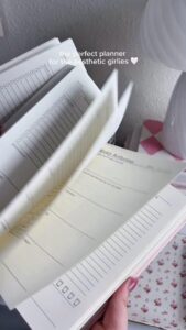 Pink Wellness Planner for Digital Design & Creative Projects — 🤍 🕯️ romanticize your routine