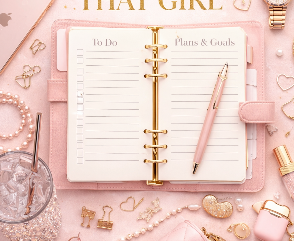 Plan Your Day Like That Girl Pink Productivity Aesthetic — 📝 📊 stay inspired all year long
