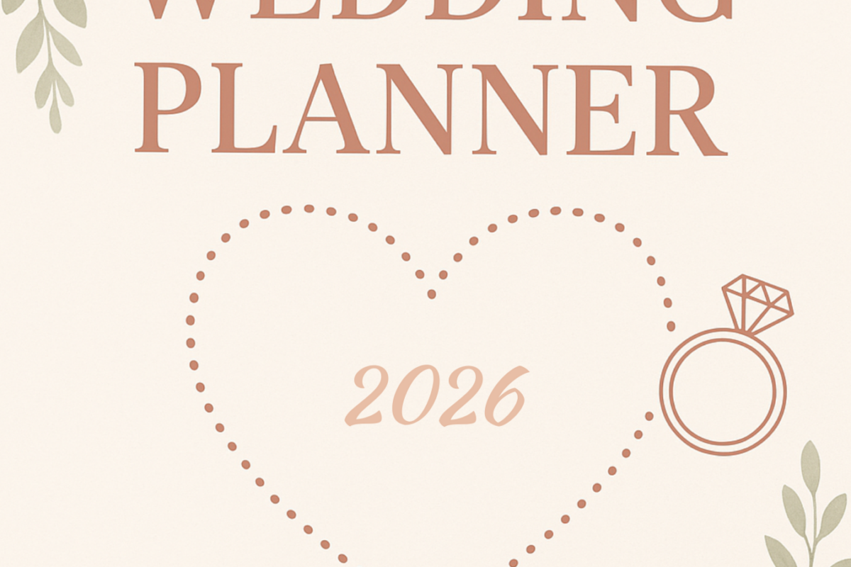 📁 📝 Plan Your Dream Wedding – Printable Planner Journal | romanticize your routine