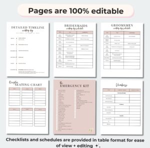 📍 💎 Plan Your Dream Wedding with Canva DIY Planner Binder | romanticize your routine