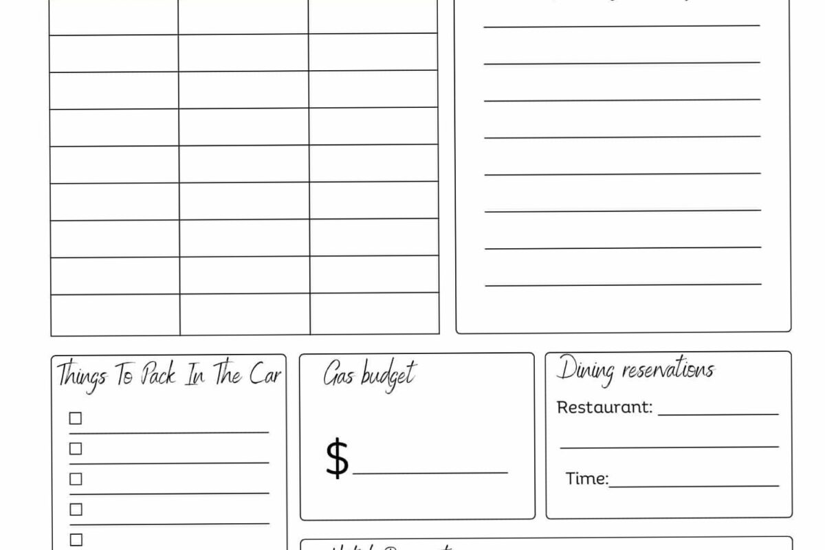 Plan Your Magical Disney Escape with This Free Planner! — 📝 📅 romanticize your routine