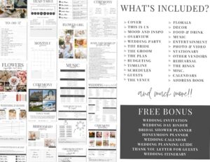 Plan Your Perfect Wedding with Our Printable Planner Bundle — 📌 📌 secret to staying productive