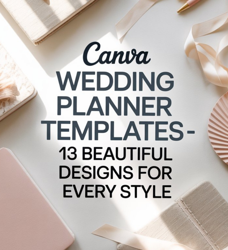 Plan Your Perfect Wedding with Canva Templates — 📁 📝 romanticize your routine