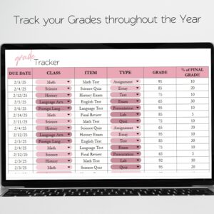 Plan Your Semester with This Student Planner Template — 📊 📁 romanticize your routine