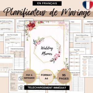 Planificateur de Mariage Imprimable — Etsy — 📌 📌 dream life manifestation
