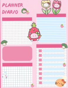 🎨 🌈 Planner Diario Hello Kitty — Diseño Digital Creativo | stay inspired all year long