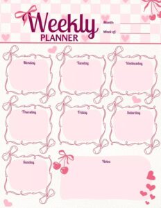 🎀 🤍 Planner for Creative Minds and Digital Designers | secret to staying productive