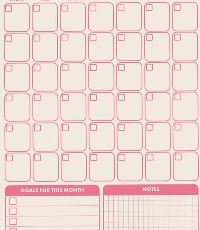 📁 📁 Printable Monthly Planner Templates | Digital Design | dream life manifestation