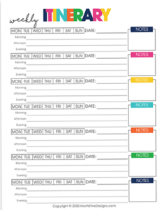 Printable Travel Planner – Organize Your Adventures with Style — 🤍 ☁️ romanticize your routine