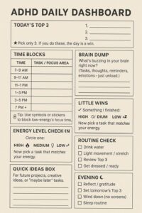 💌 💌 pro digital dashboard: ADHD Notion Template for Habit Tracking and Productivity