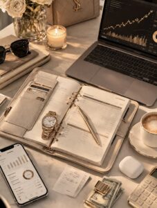 🖌️ 💎 Riqueza Feminina Silenciosa: Organização Financeira Criativa | stay inspired all year long