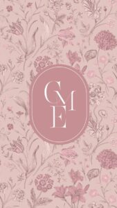 🕯️ 🕯️ romanticize your routine: Artistic Pattern Event Branding Logo Design