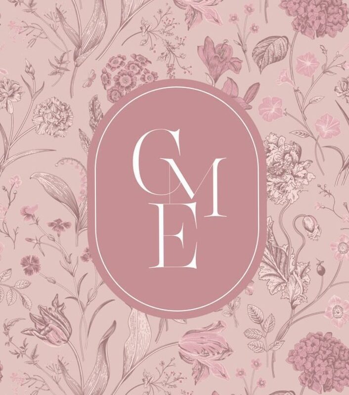 🕯️ 🕯️ romanticize your routine: Artistic Pattern Event Branding Logo Design