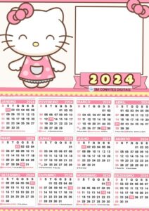 🎀 ✨ romanticize your routine: Calendário 2024: Design Digital e Criativo para Seus Planos