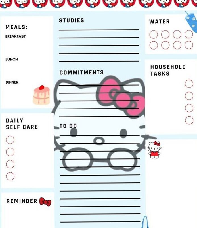 📍 🌈 romanticize your routine: Creative Rooster Digital Assets for Planners