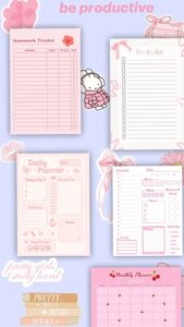 📝 📌 romanticize your routine: Digital Planers for Creative Design & Productivity