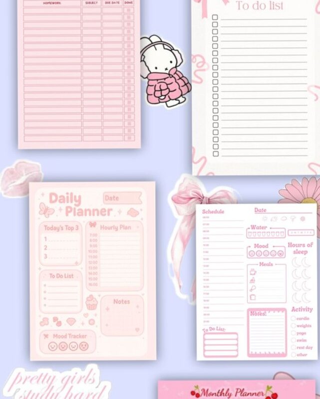 📝 📌 romanticize your routine: Digital Planers for Creative Design & Productivity