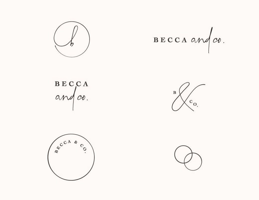 🕯️ ✨ romanticize your routine: Elegant Wedding Planner Logo: Modern Feminine Design