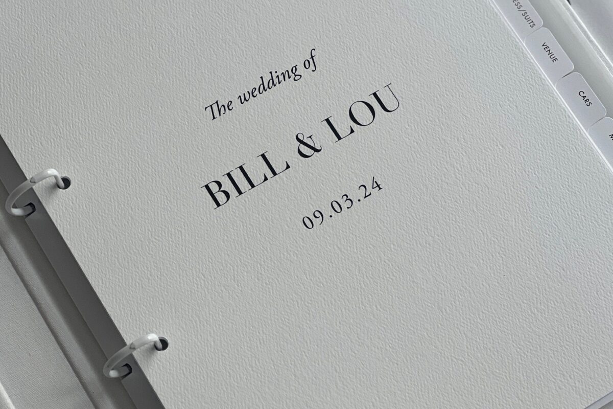 📝 📊 romanticize your routine: Elegant Luxury Wedding Planner Folder A4 (4 Ring Binder) for Seamless Planning