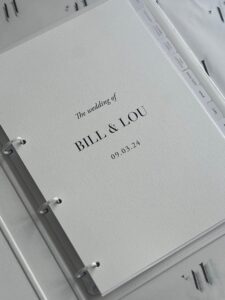📝 📊 romanticize your routine: Elegant Luxury Wedding Planner Folder A4 (4 Ring Binder) for Seamless Planning