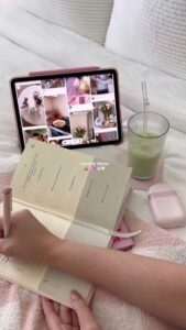 🤍 ☁️ romanticize your routine: Elegant Journaling Templates for Creative Planners