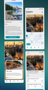 💍 💌 romanticize your routine: Explore the World with This Stunning Travel App Design