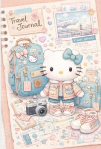 🥂 👰 romanticize your routine: Hello Kitty Travel Wallpaper for Devices