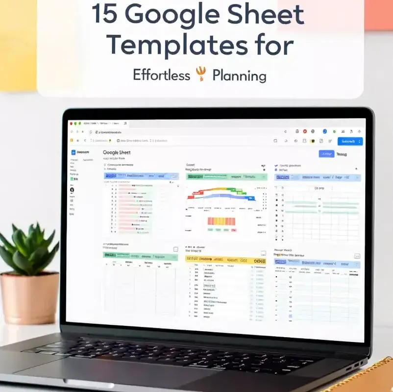 🎀 ✨ romanticize your routine: Master Your Week: Google Sheet Template Collection